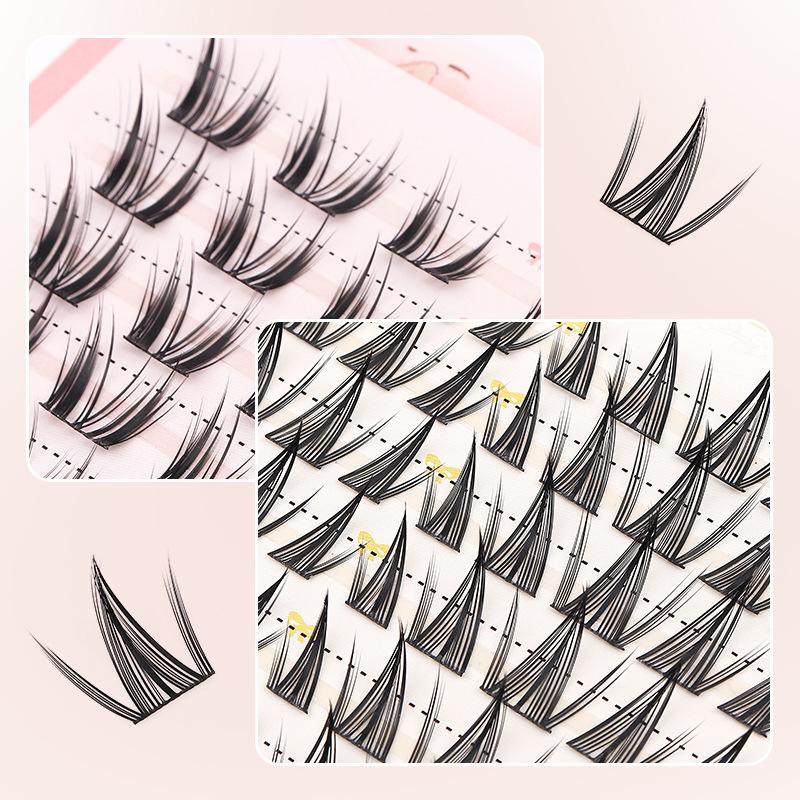 Eyelash Extension Individual - Gorąca Wyprzedaż 10 Rzędów Pojedynczych Rzęs