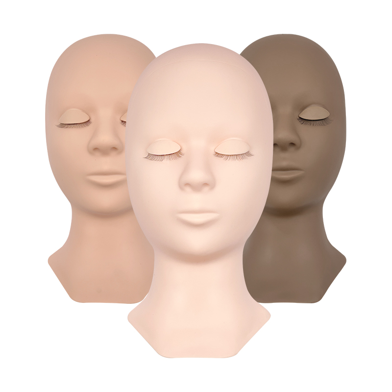 Eyelash Extension Model - Praktyka szkoleniowa przedłużania rzęs Głowa Płaska,