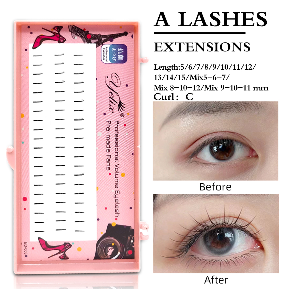 Yelix Naturalne Miękkie Pojedy – Eyelash Extension Individual recenzja i cena