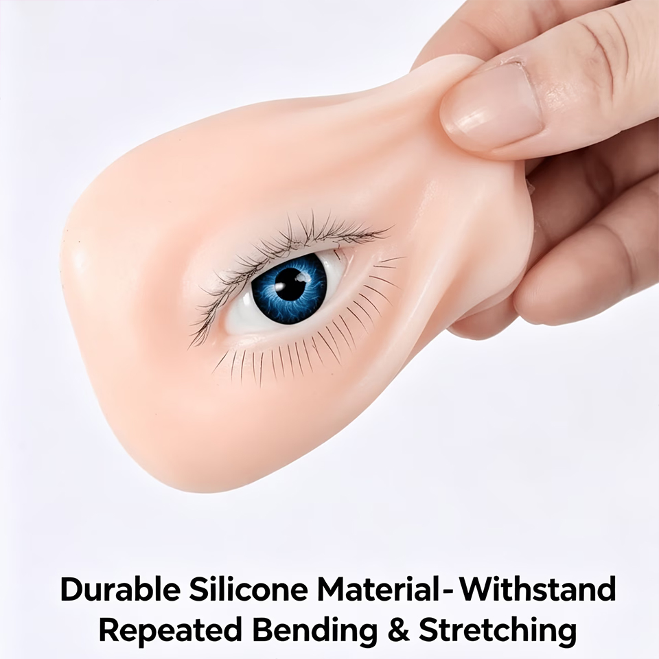 3-warstwowy silikonowy model o – Eyelash Extension Model recenzja i cena