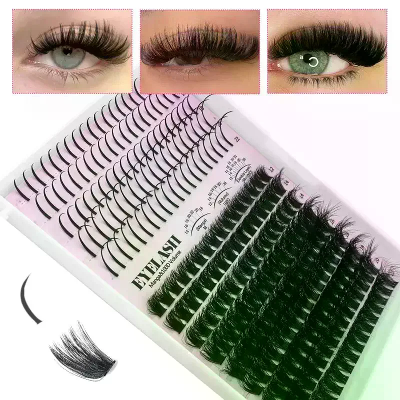 Zestaw Kępek Rzęs, Rzęsy w Kęp – Eyelash Extension Individual recenzja i cena