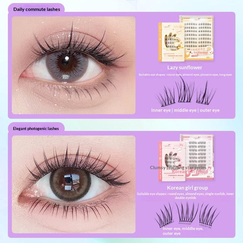 7 rzędów samoprzylepnych rzęs  – Eyelash Extension Individual recenzja i cena
