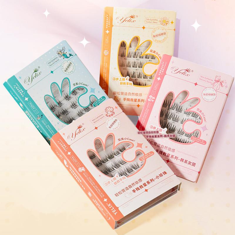 7 rzędów samoprzylepnych rzęs  – Eyelash Extension Individual recenzja i cena