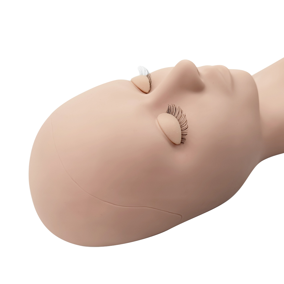 Silikonowy manekin treningowy  – Eyelash Extension Model recenzja i cena